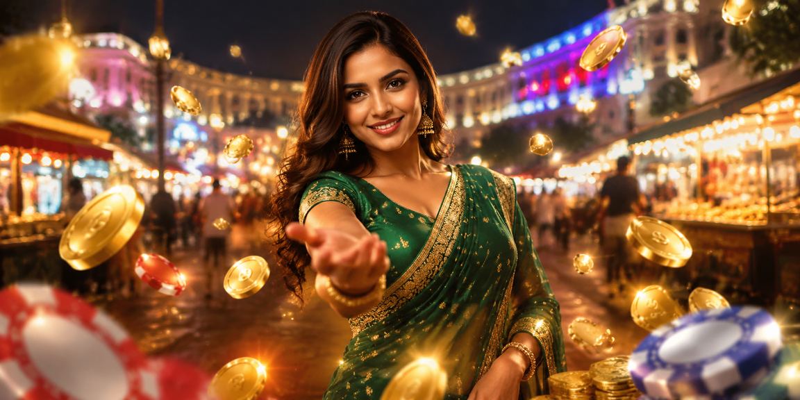 Delhi Connaught Place lively betting scene with saree fashion